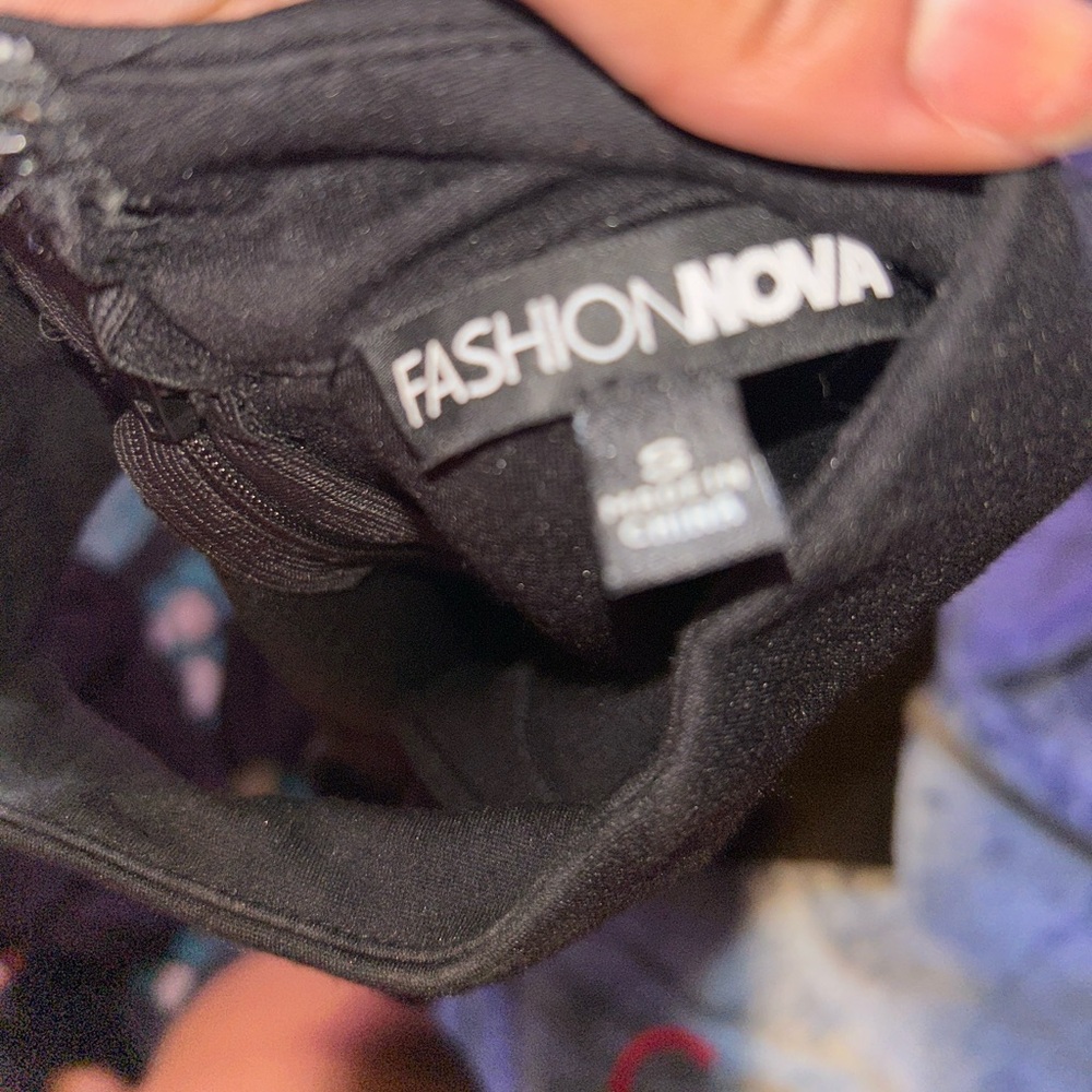 Fashion Nova Elegant Black Apparel